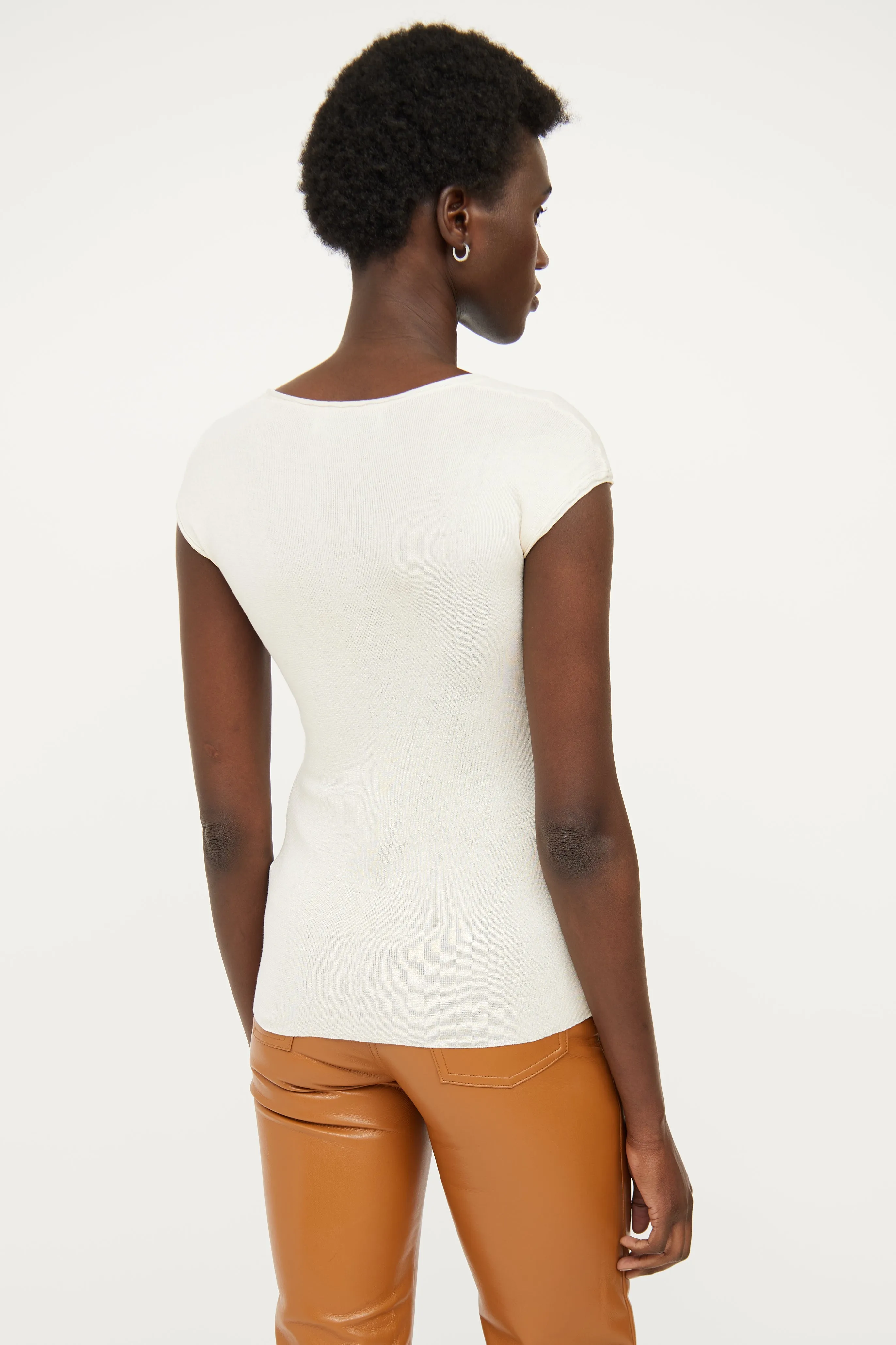 2010 Cream Knit Top