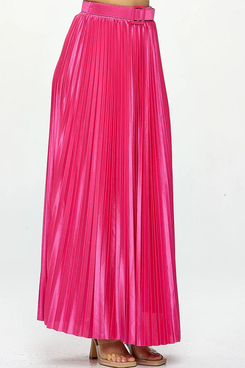 #5735SR | Satin Maxi Skirt | 3 Colors