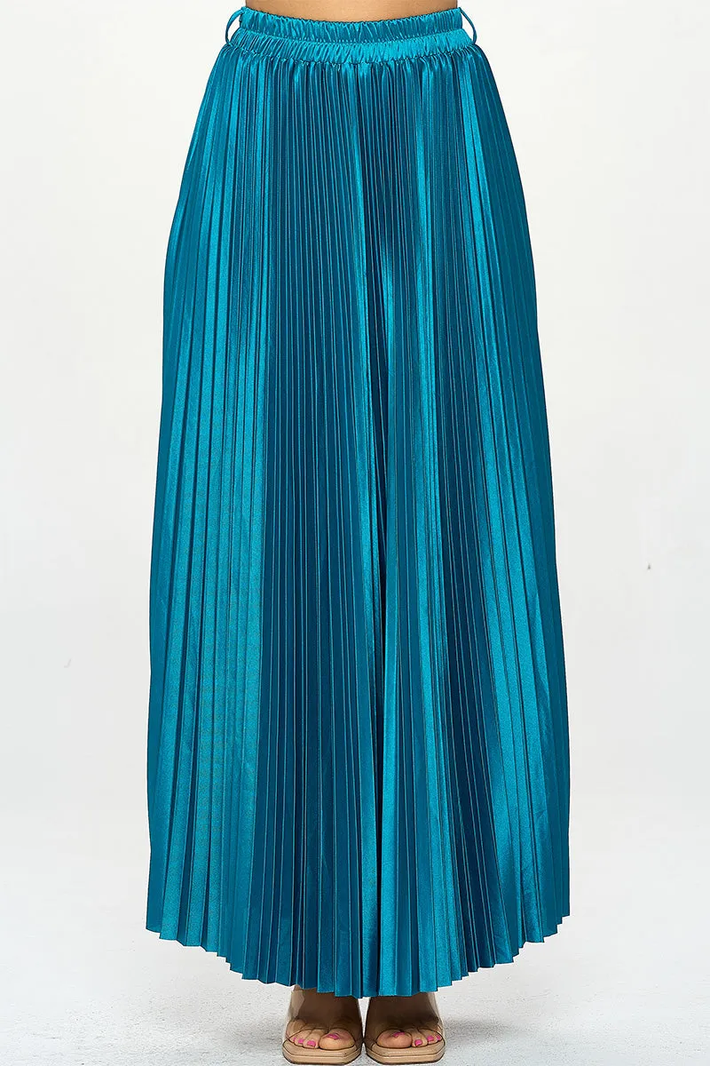 #5735SR | Satin Maxi Skirt | 3 Colors