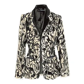 Abstract Blazer