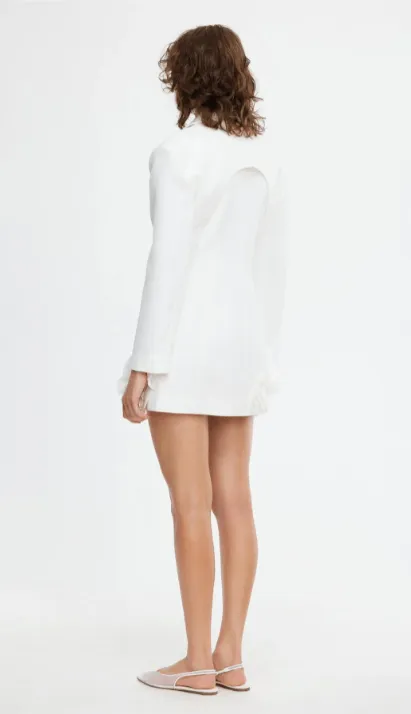 Acler Hampstead Blazer Dress in Ivory