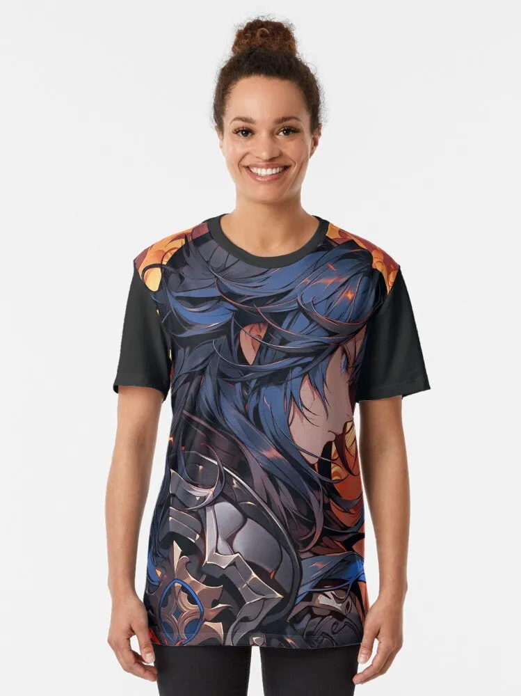 Alear Graphic T-Shirt - Anime, Cyberpunk, Gaming Design