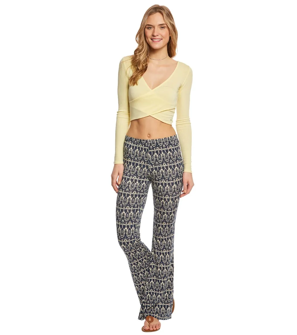 Alo Yoga Amelia Long Sleeve Yoga Crop Top