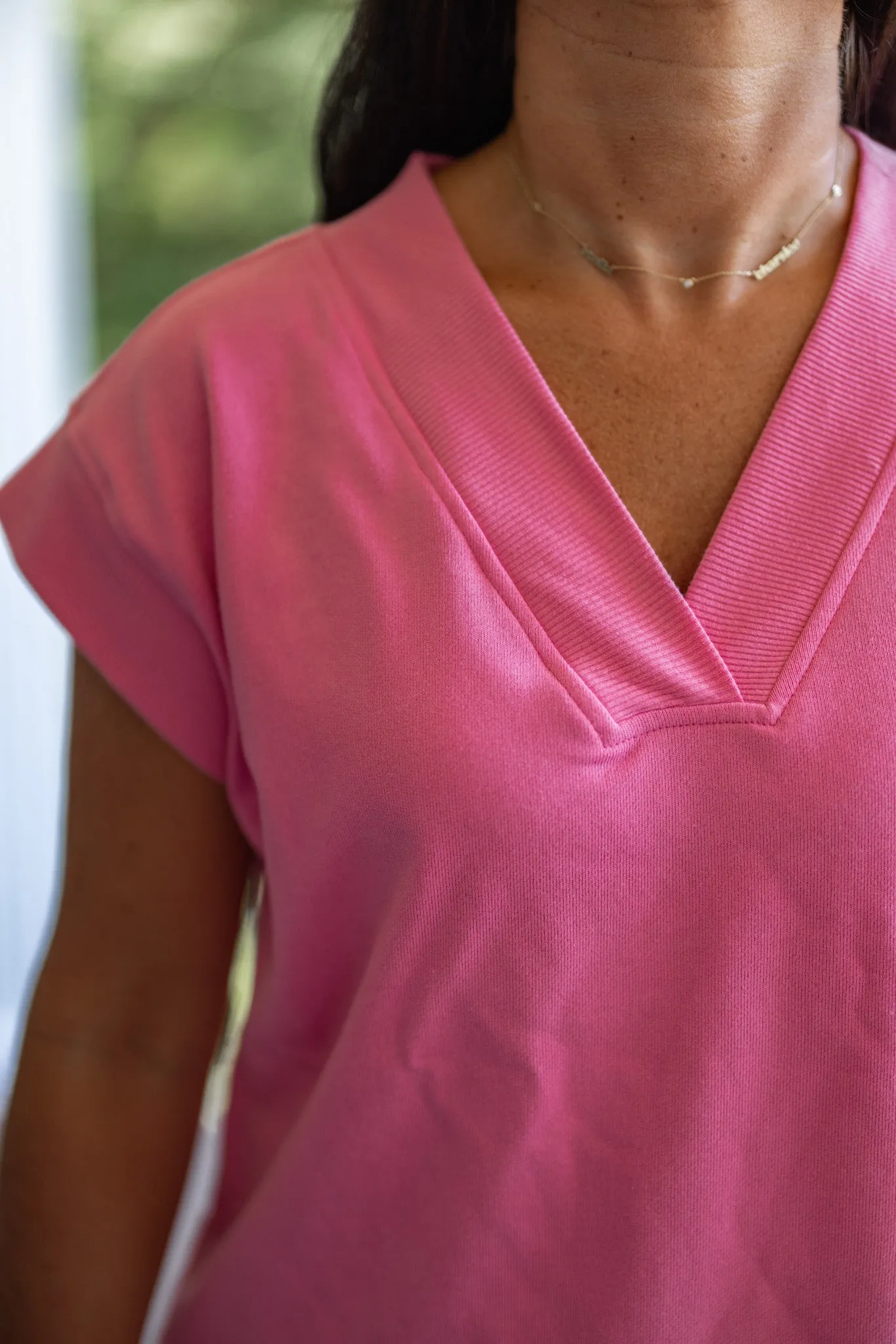 Always Perfect Pink Knit Top