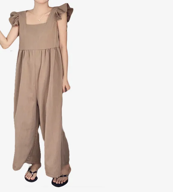 Amaya Ruffled Sleeve Jumpsuit