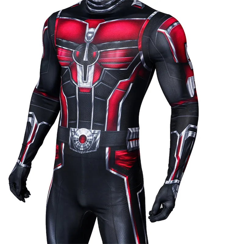 Ant-Man Costume Ant Man and The Wasp: Quantumania Scott Lang Cosplay Costume Jumpsuit