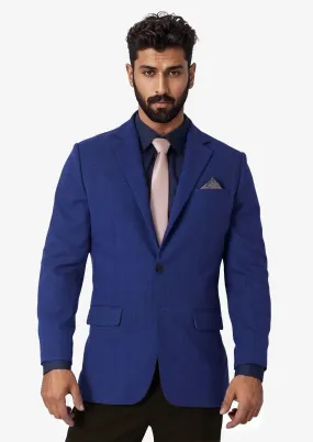 Astor Regal Blue Windowpane Jacket