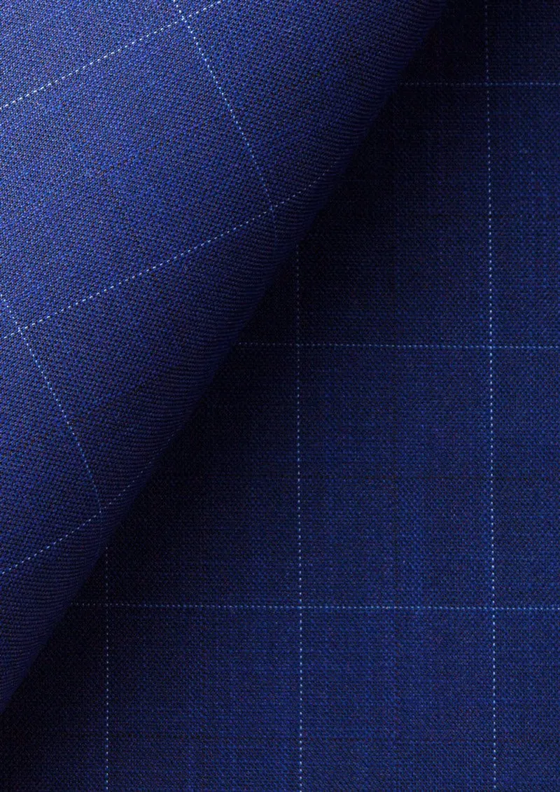 Astor Regal Blue Windowpane Jacket