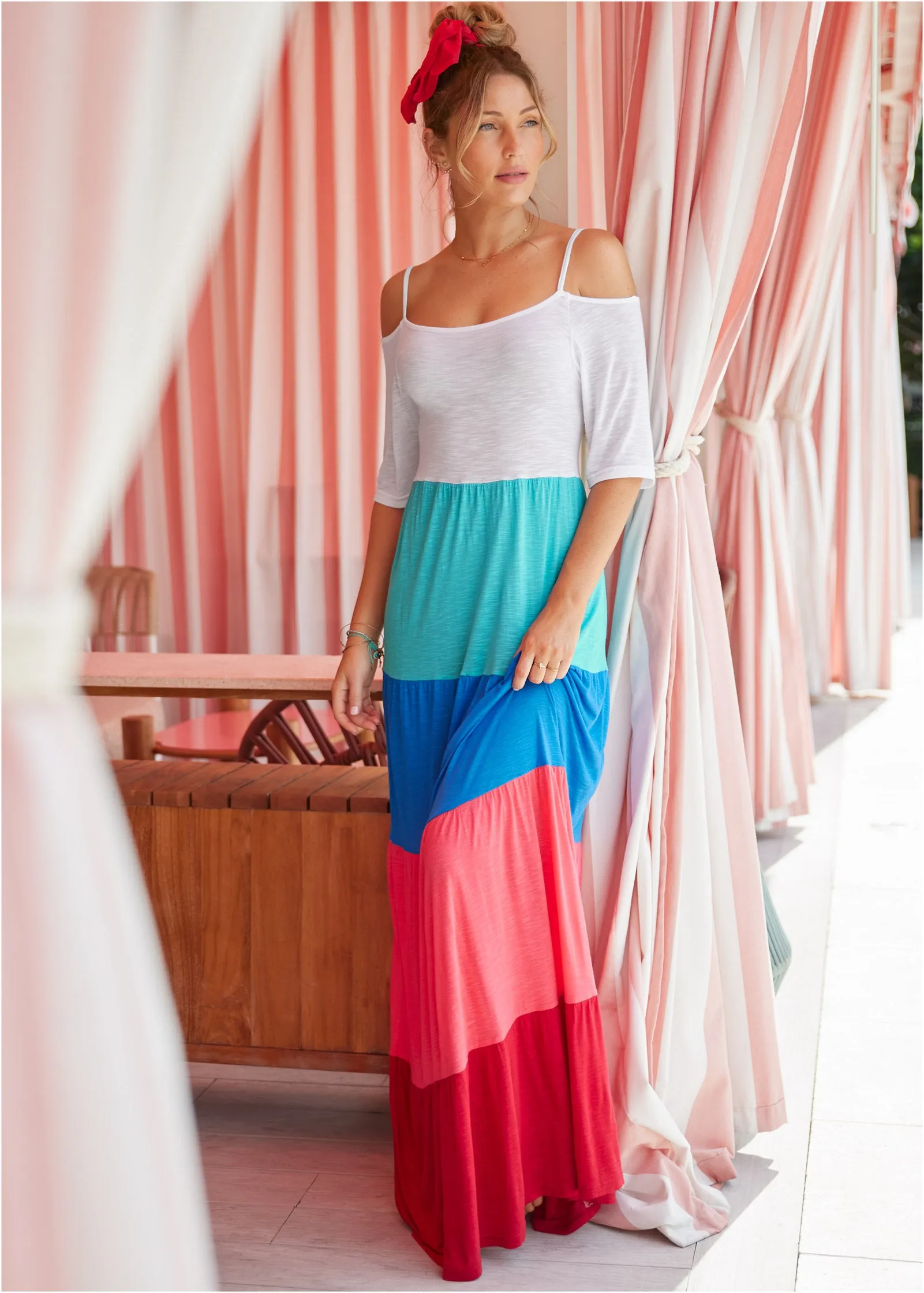 Ava Maxi Cover-Up - Let's Cha Cha