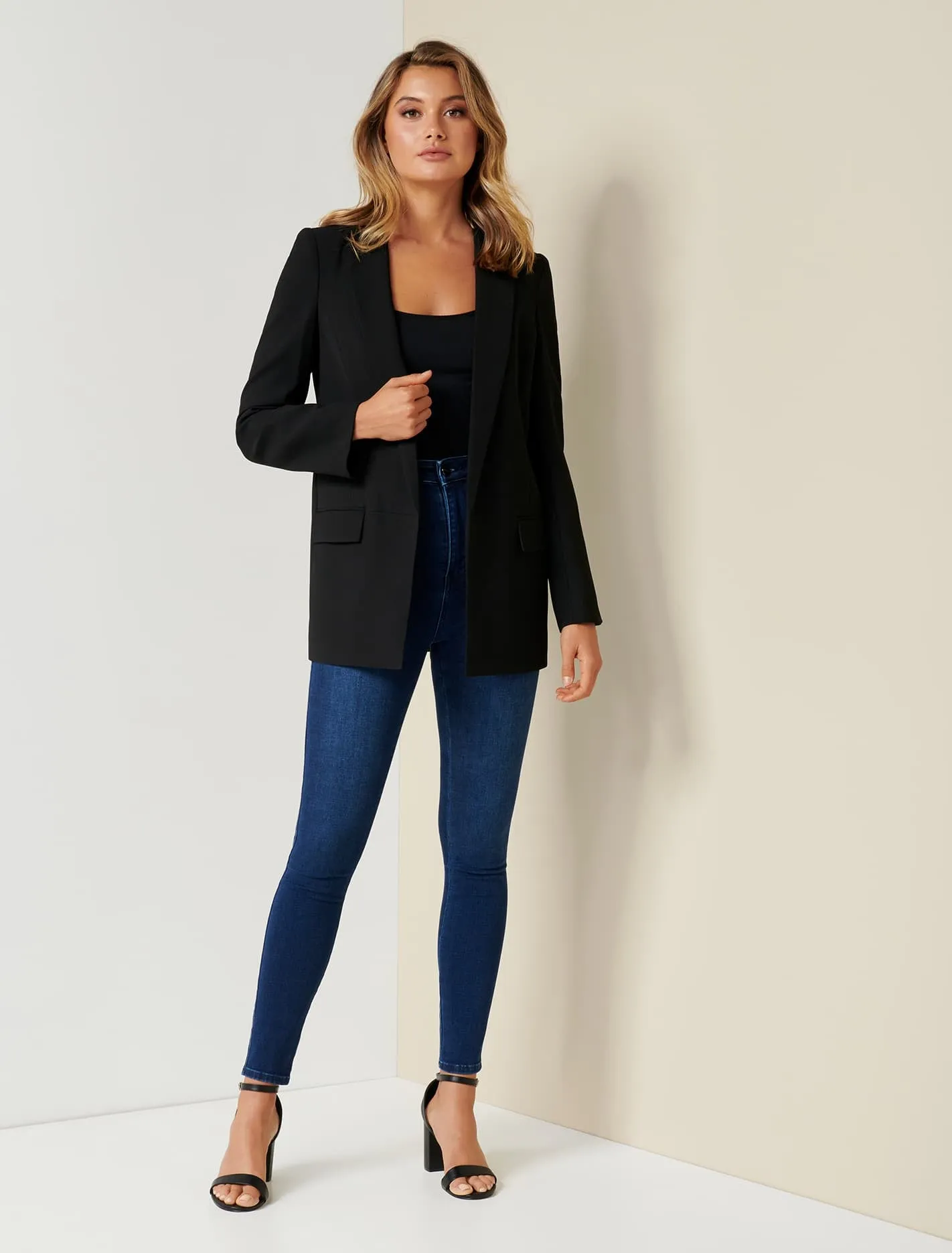 Ava Petite Boyfriend Blazer