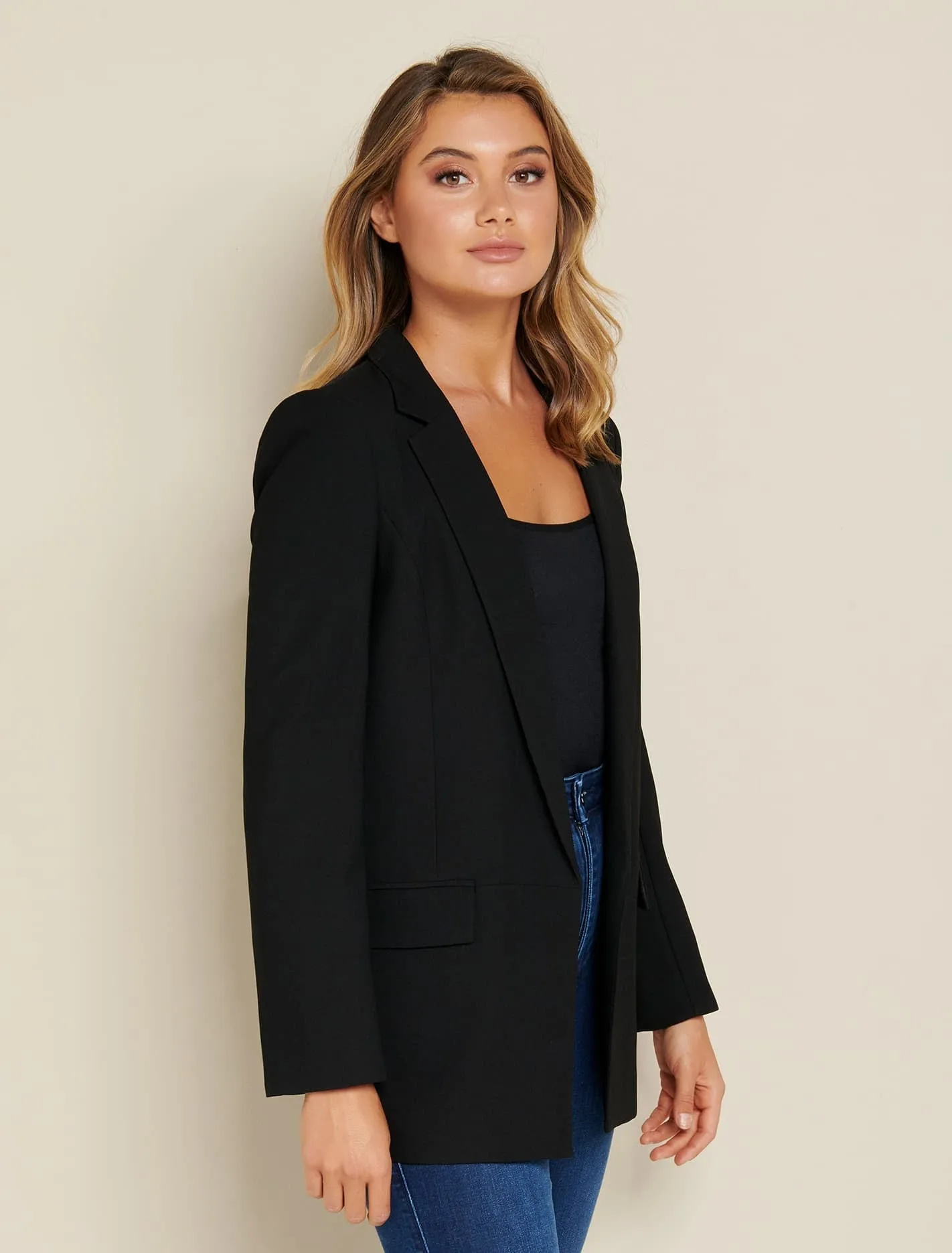 Ava Petite Boyfriend Blazer