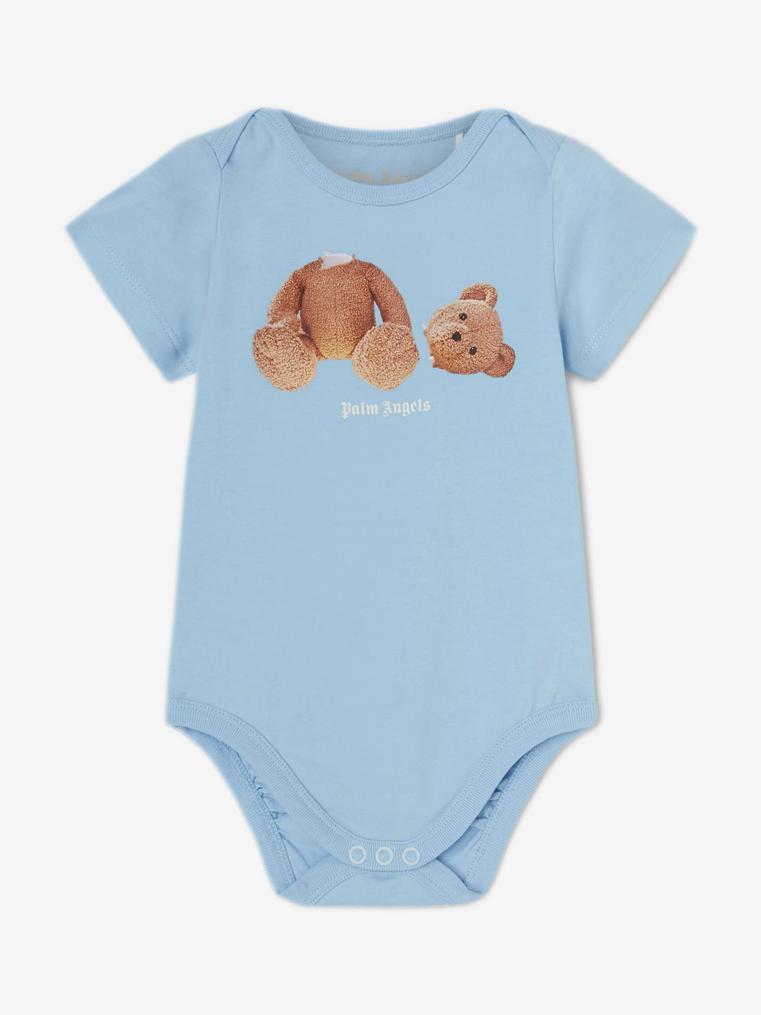 Baby Boys Bear Bodysuit in Blue