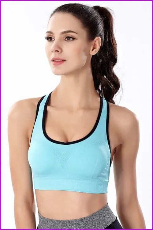 Back Hollow Sport Crop Tops F347