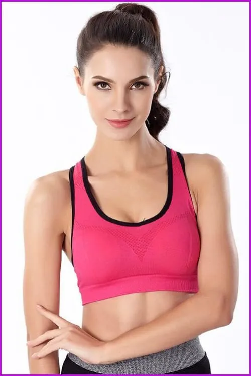 Back Hollow Sport Crop Tops F347