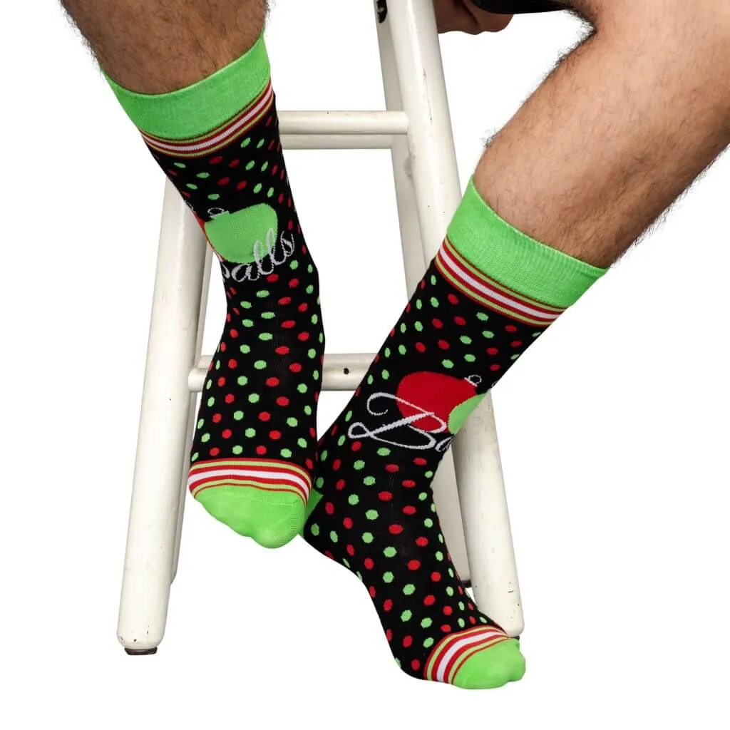 Balls Ugly Christmas Socks - Adult