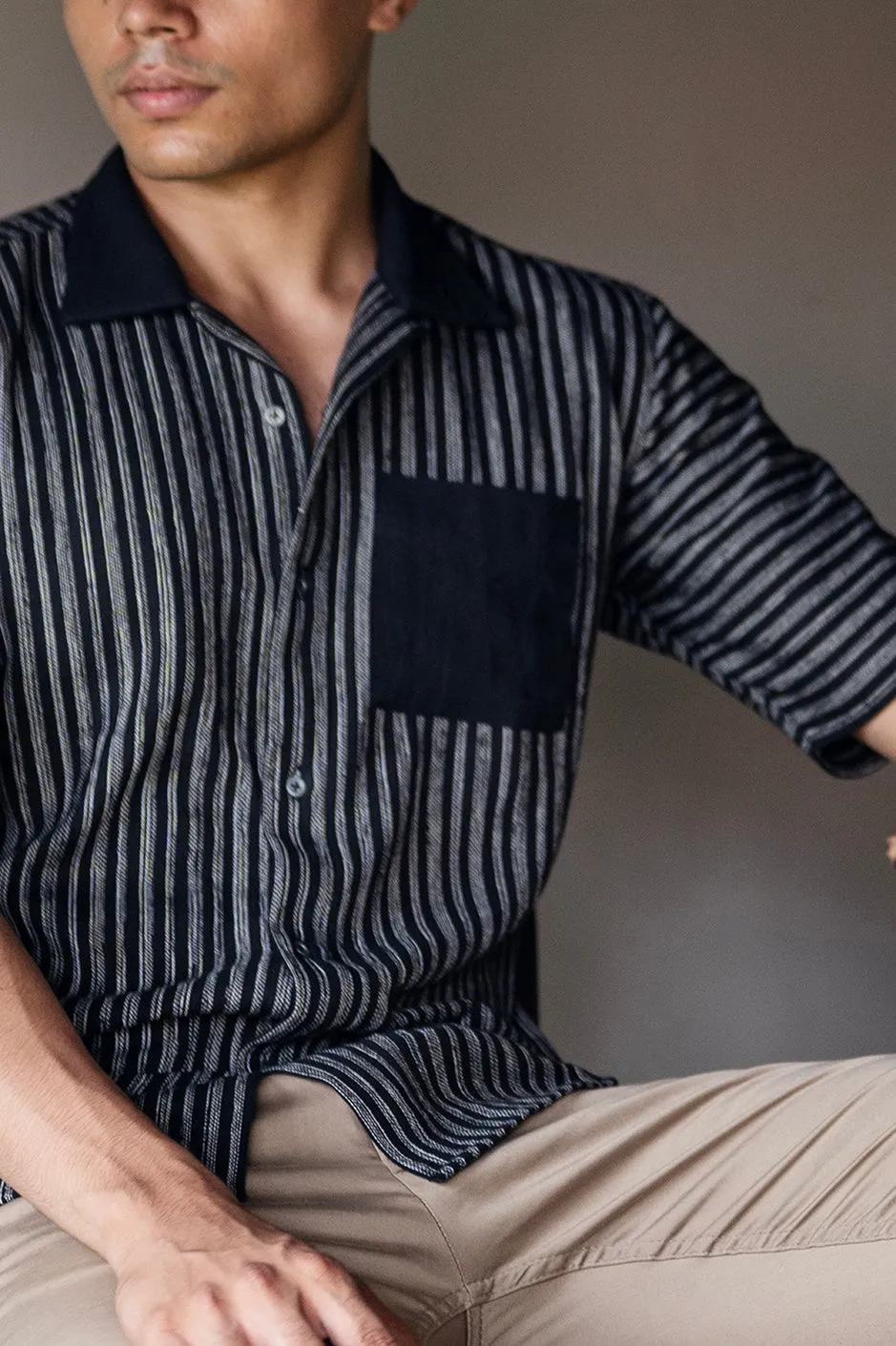 Bjorn Handwoven Cotton Shirt