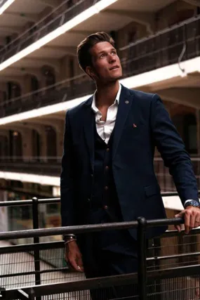 Blogger Style | MAX Navy Suit As Worn By Jerome Carlier