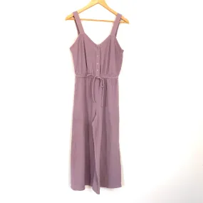 Blue Blush Purple Crop Jumpsuit- Size S