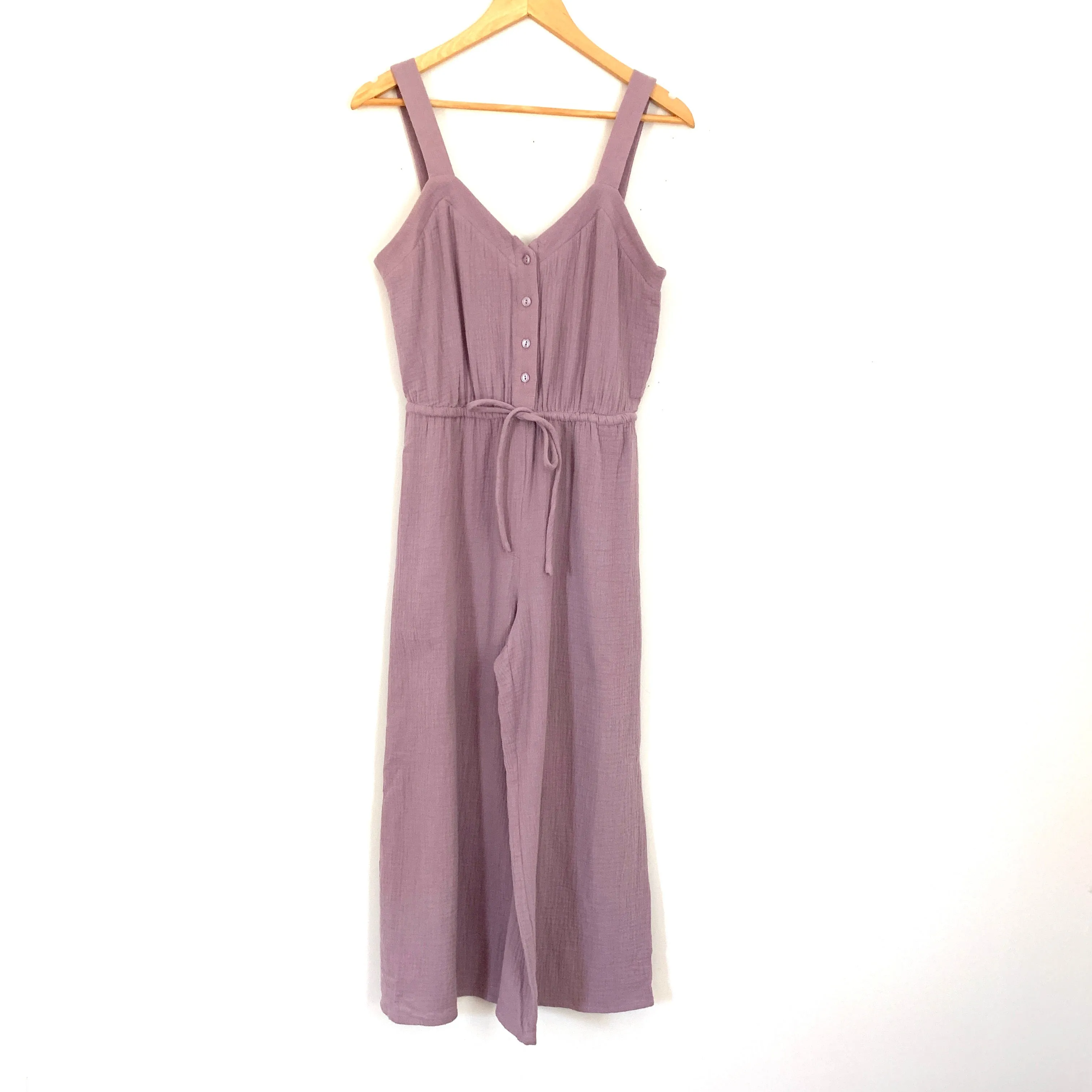 Blue Blush Purple Crop Jumpsuit- Size S