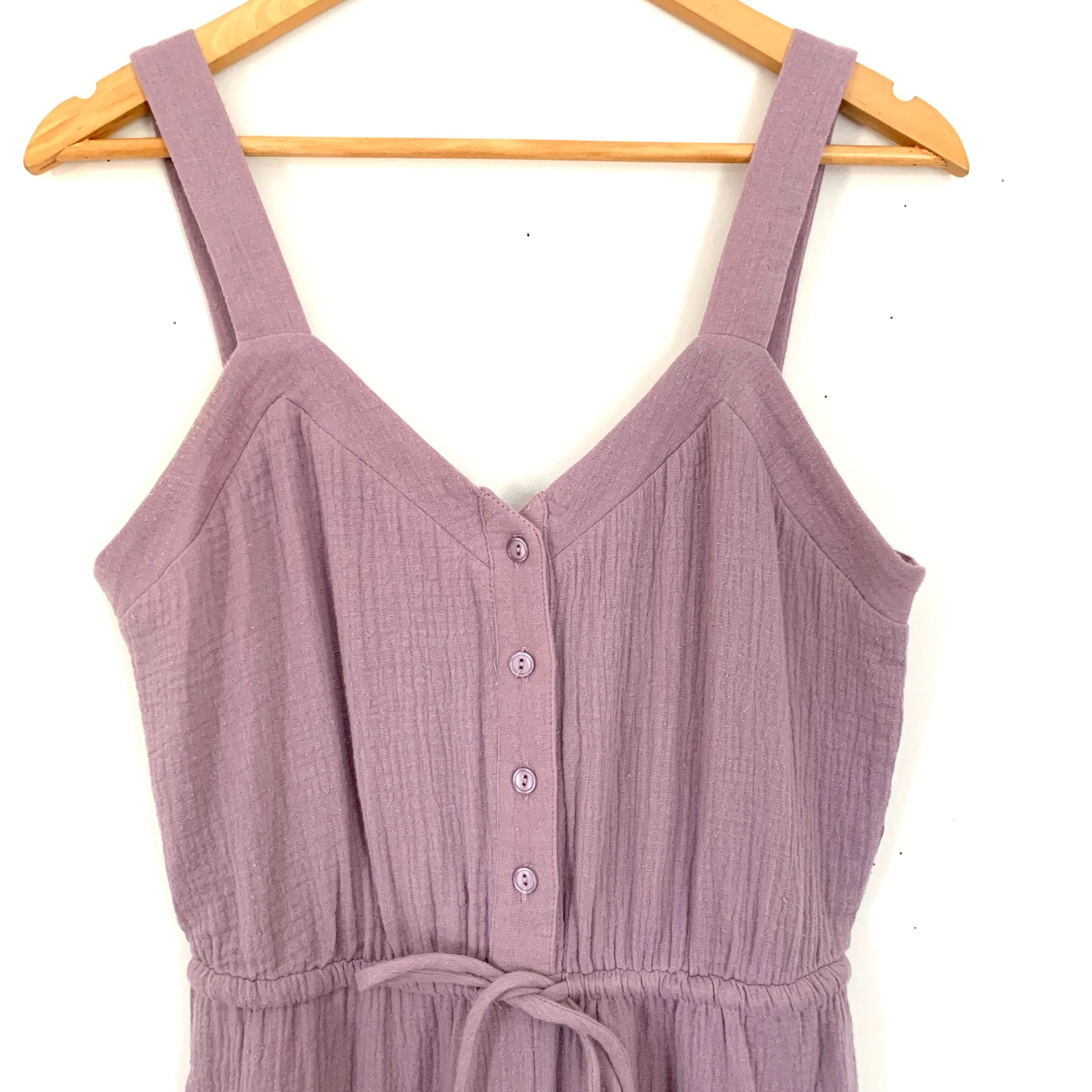 Blue Blush Purple Crop Jumpsuit- Size S