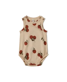 BODYSUIT ORGANIC ZOO TOMATO