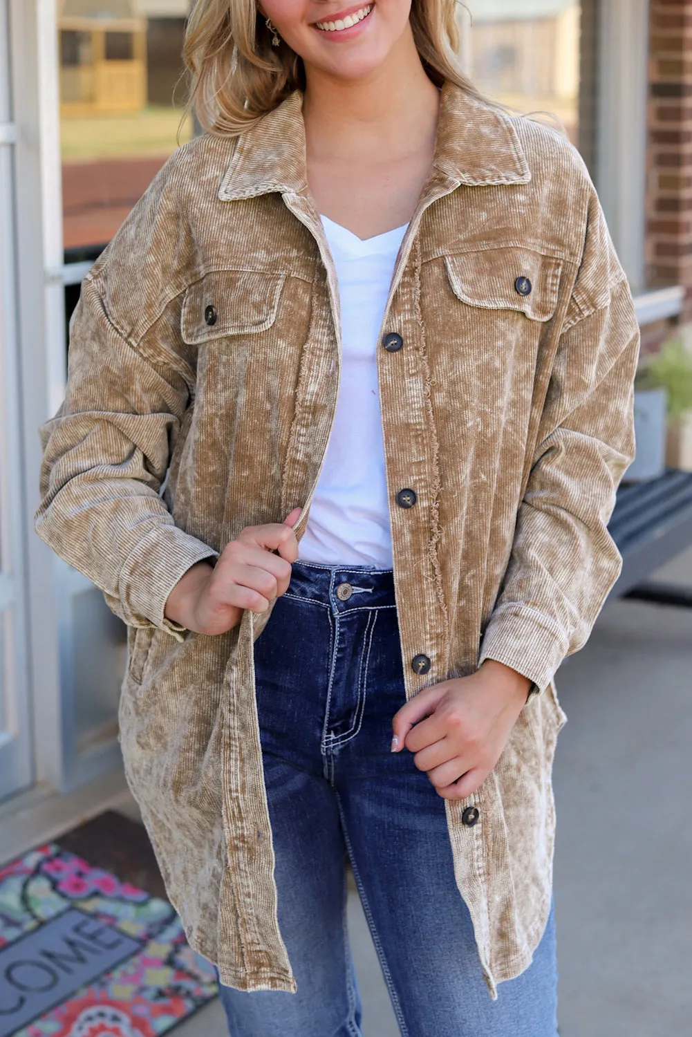 Bohemian Corduroy Jacket