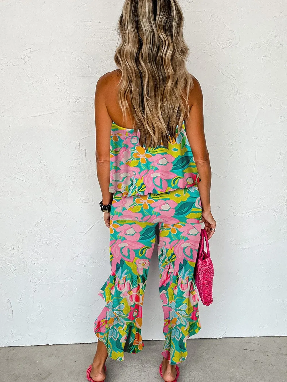 Bohemian Floral Jumpsuit