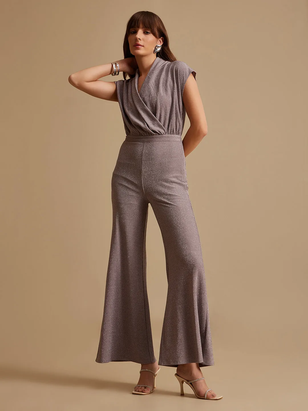 Brooke Shawl Collar  Jumpsuit