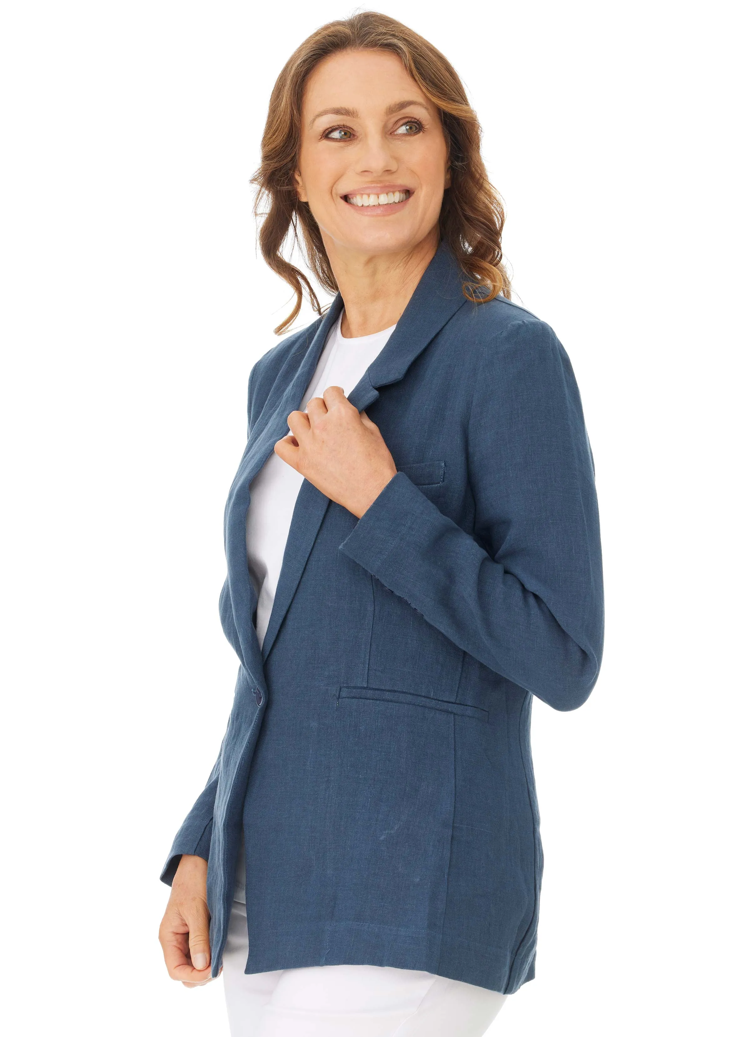 CAPELLA PURE LINEN BLAZER