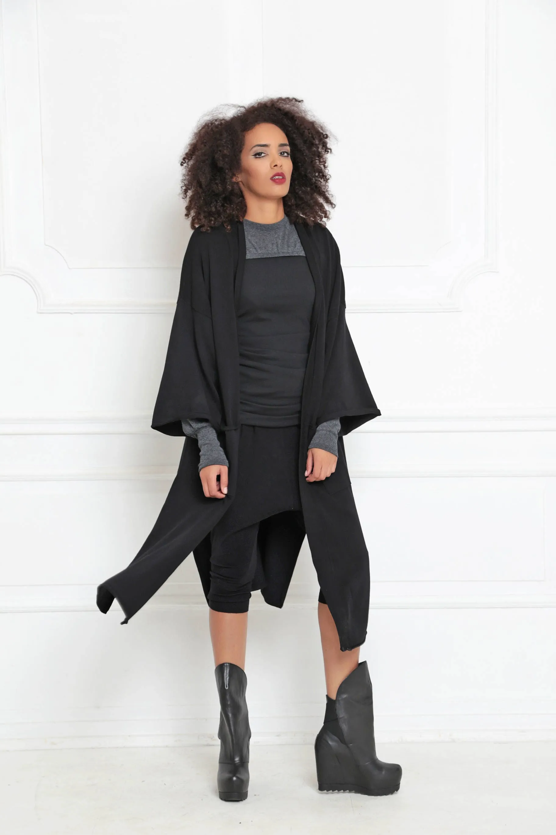 Cardigan with kimono sleeves- ESHE