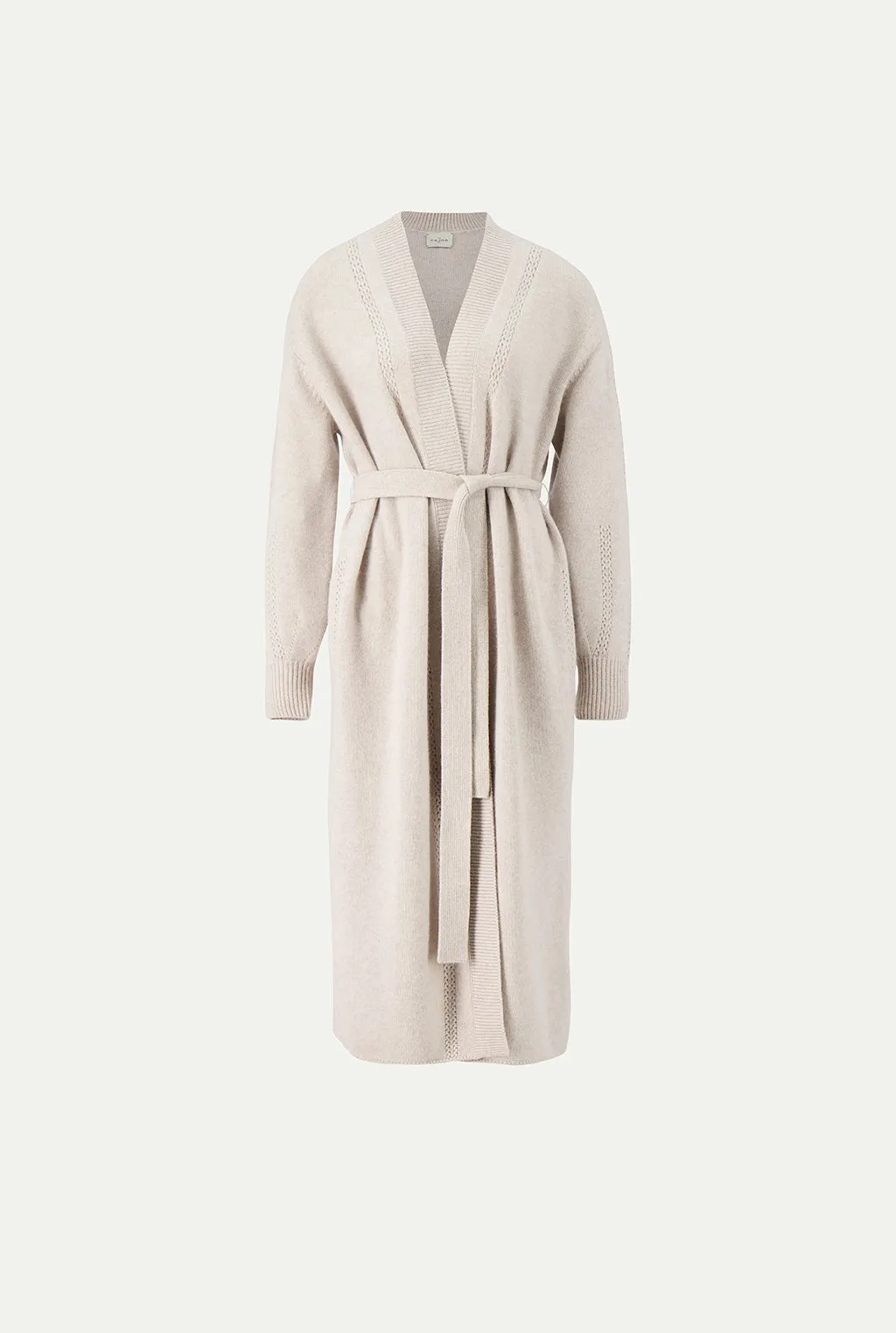 CASSIS cashmere long cardigan