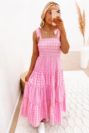 Celine Maxi Dress Pink