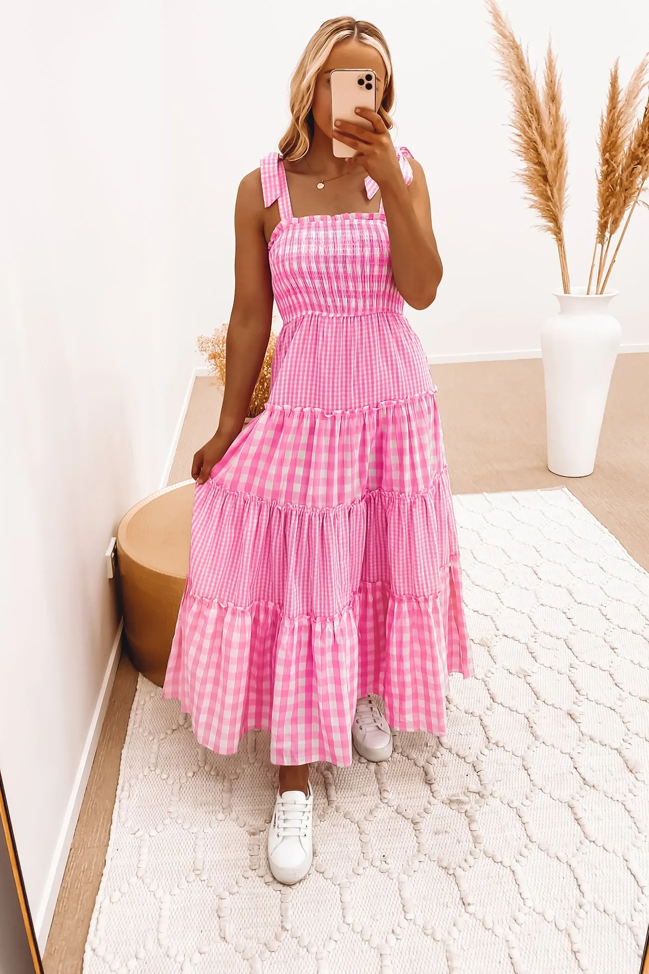 Celine Maxi Dress Pink