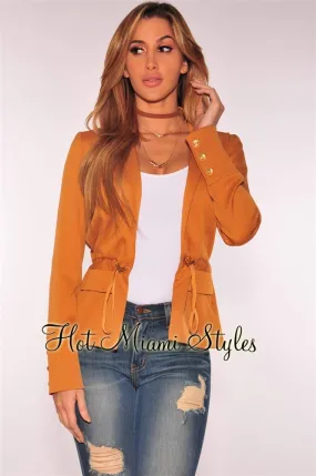 Cinnamon Long Sleeves Blazer Jacket