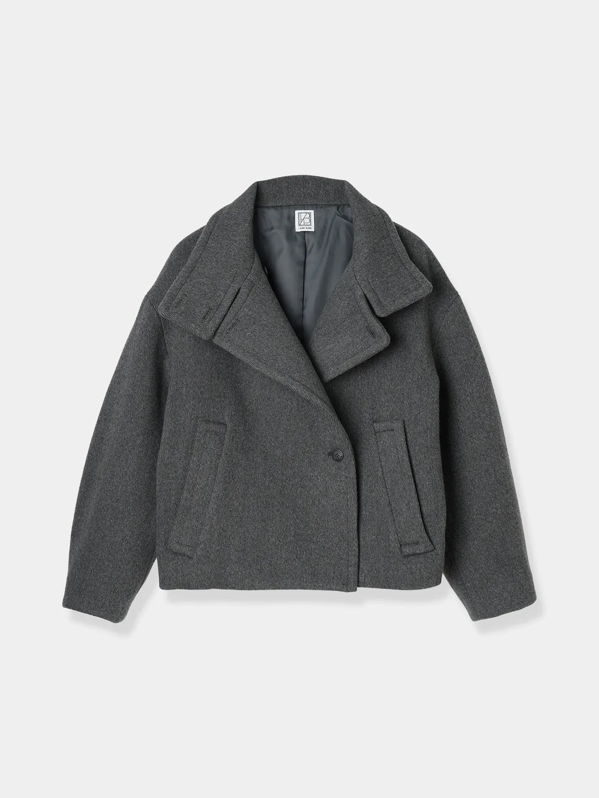 Constructive Wool Short coat