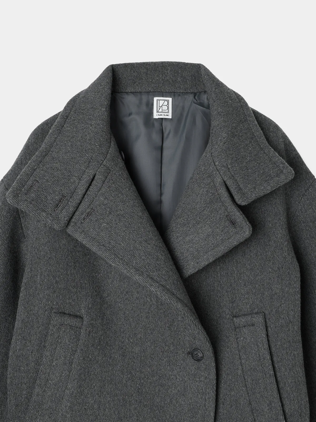 Constructive Wool Short coat