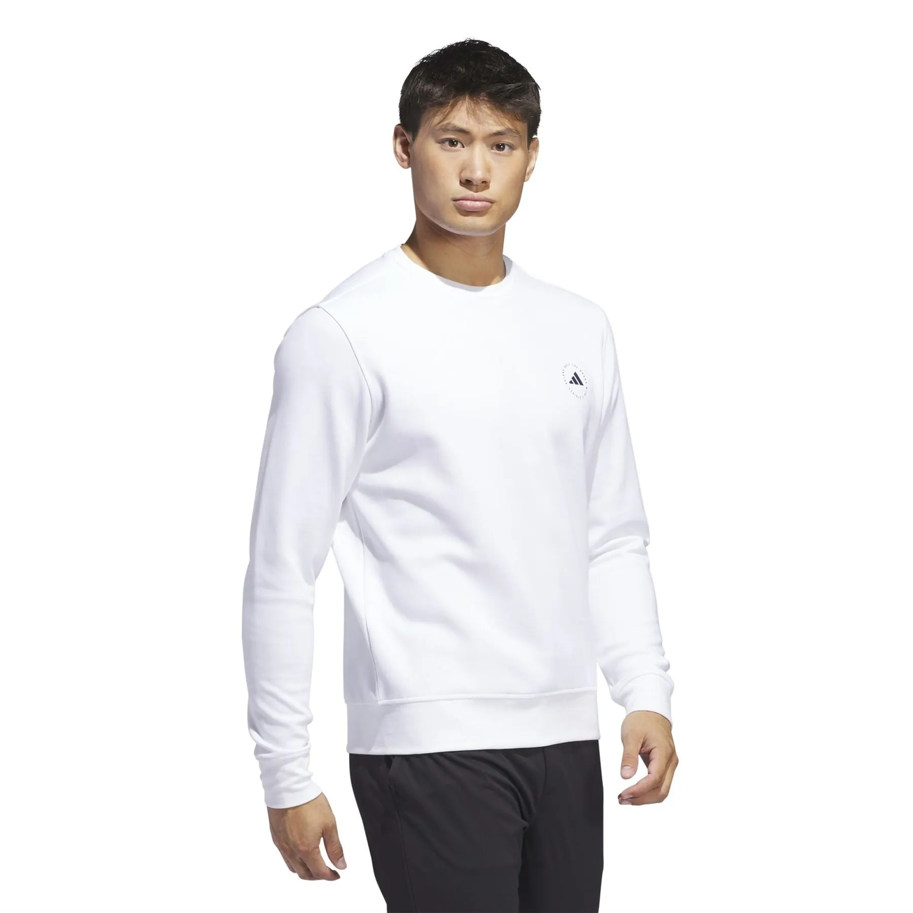 Core Crew Neck Sweater White - AW24