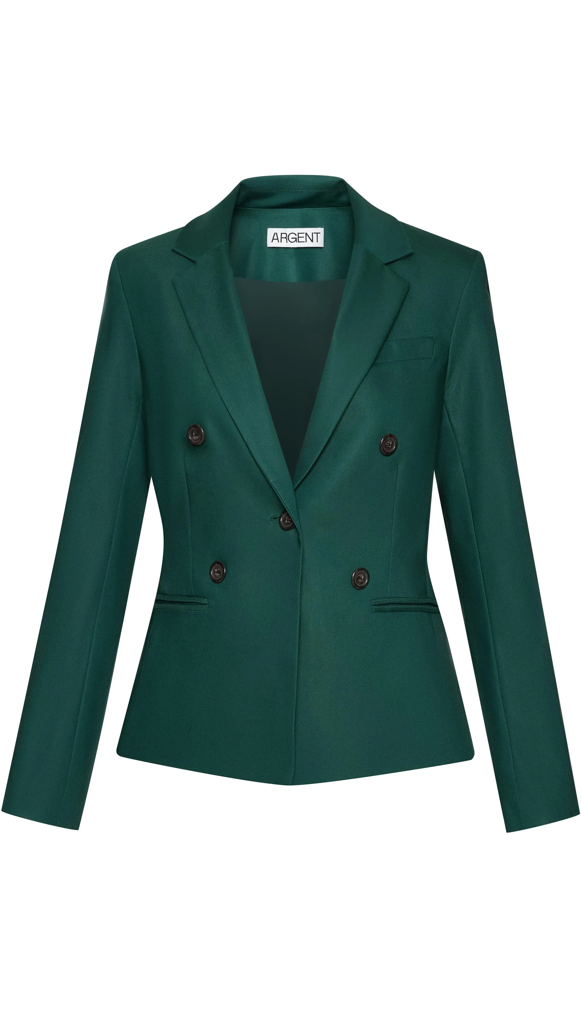 Crossover Blazer in Performance Cotton | Emerald