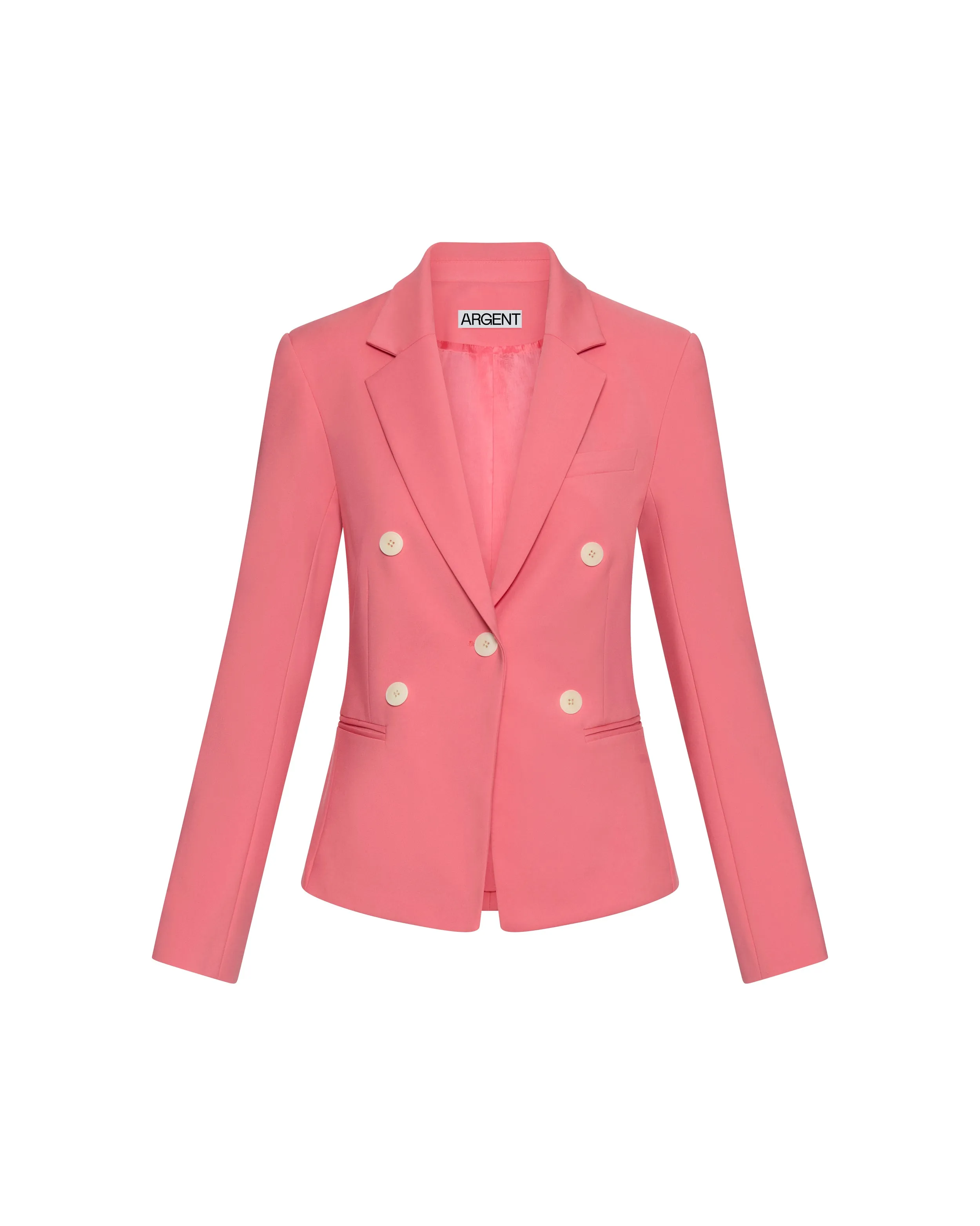 Crossover Blazer in Performance Cotton | Watermelon