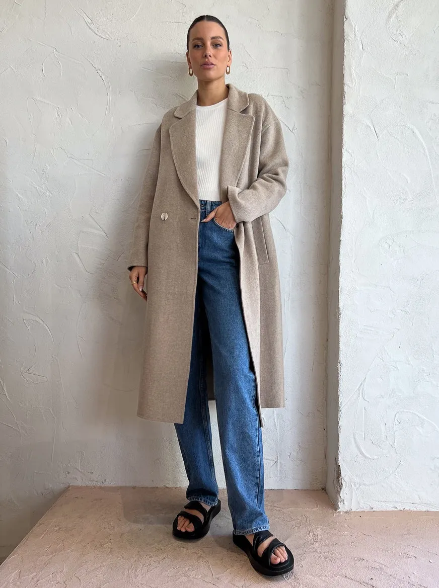 Elka Collective Sierra Coat in Oat