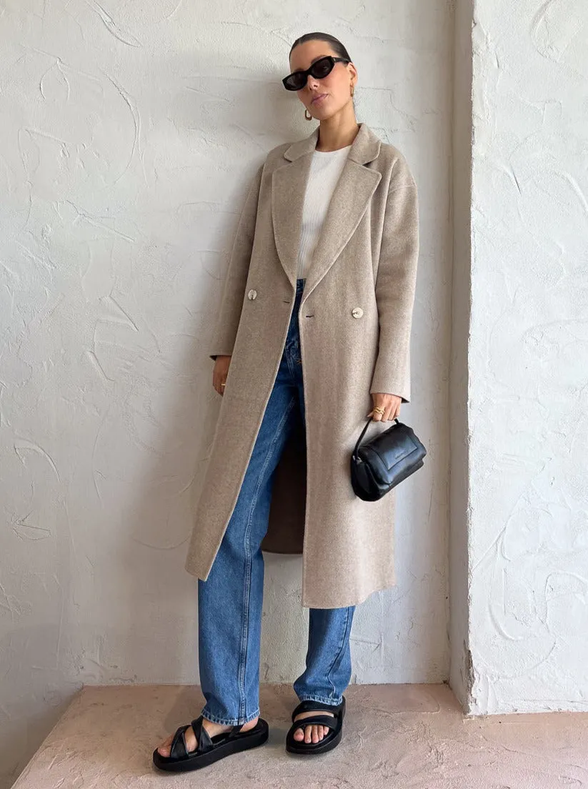 Elka Collective Sierra Coat in Oat