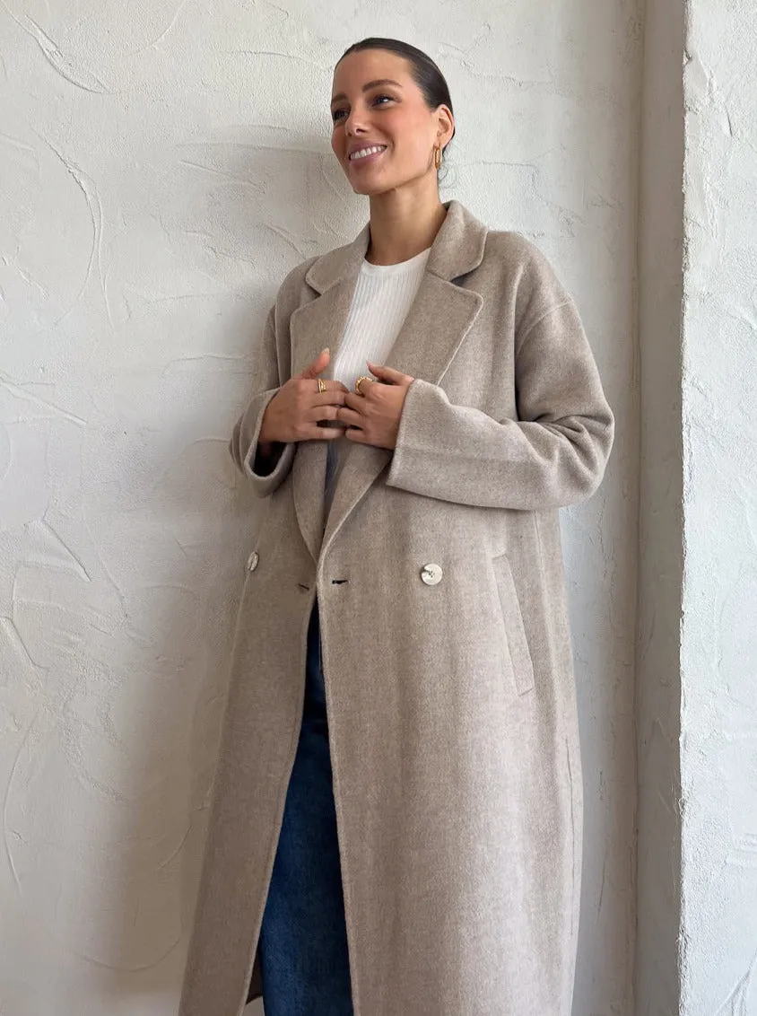 Elka Collective Sierra Coat in Oat