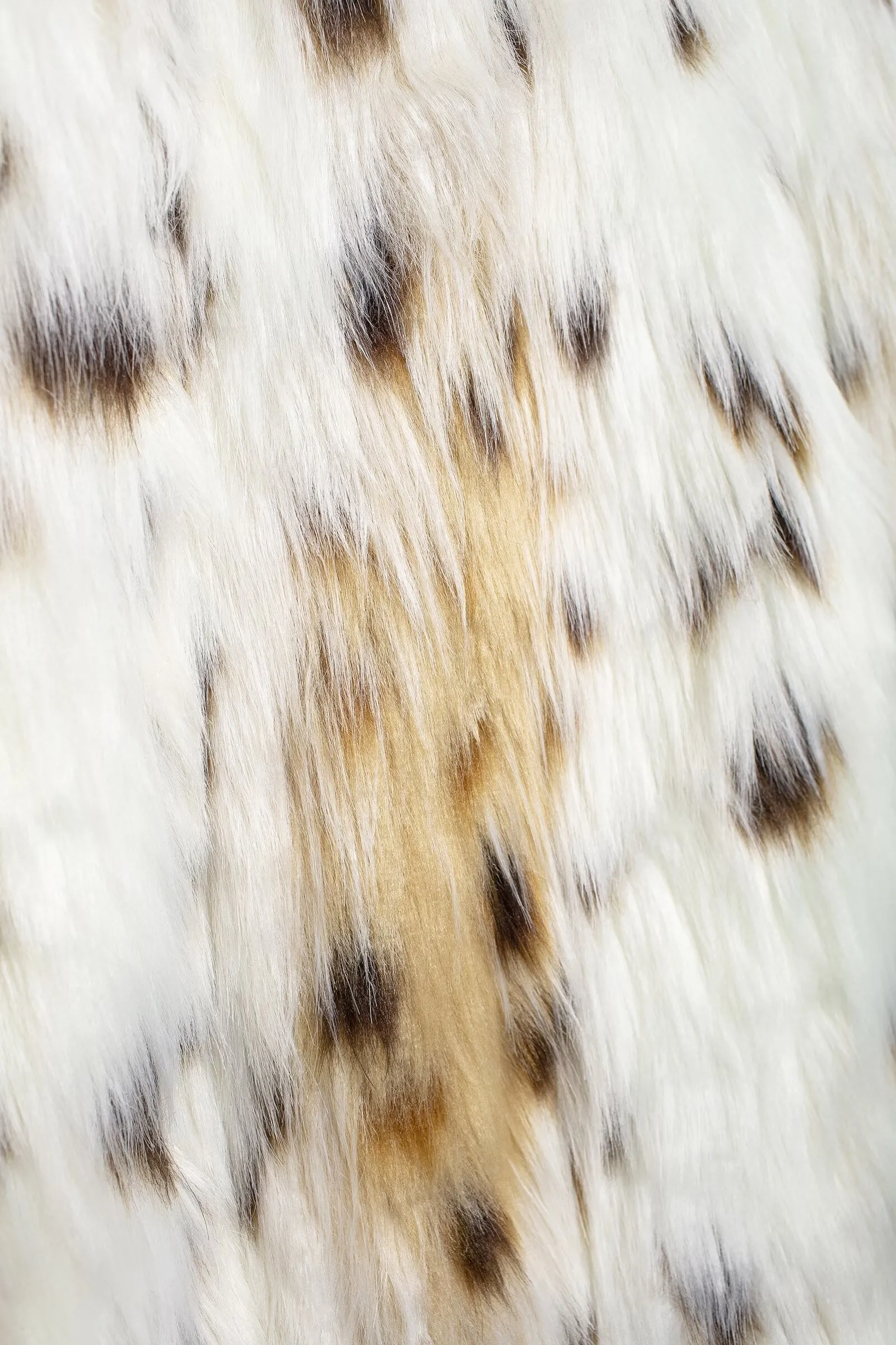 Enya Leopard Faux Fur Coat