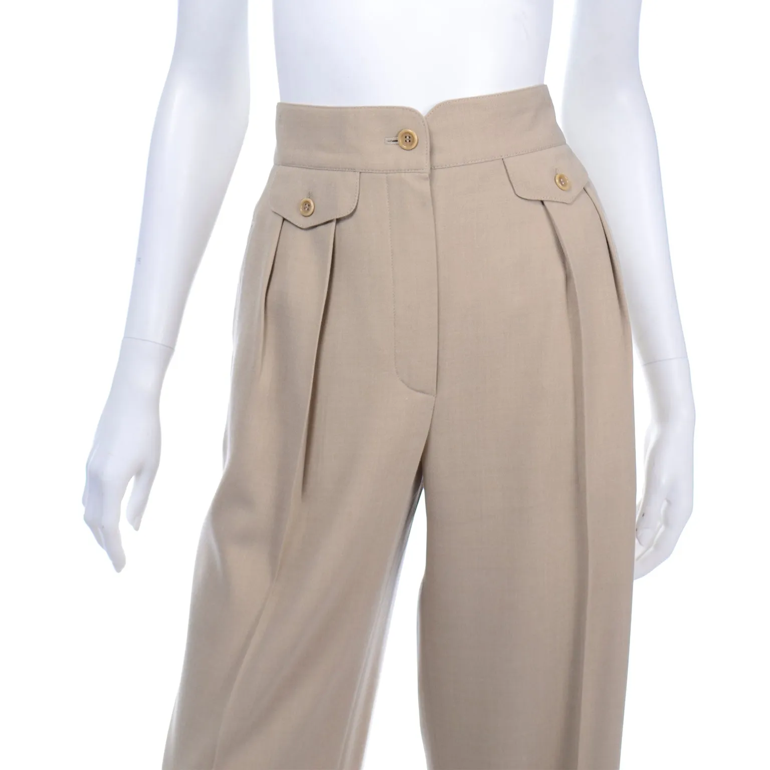 Escada Margaretha Ley Vintage Wool Blend Pants & Jacket Suit