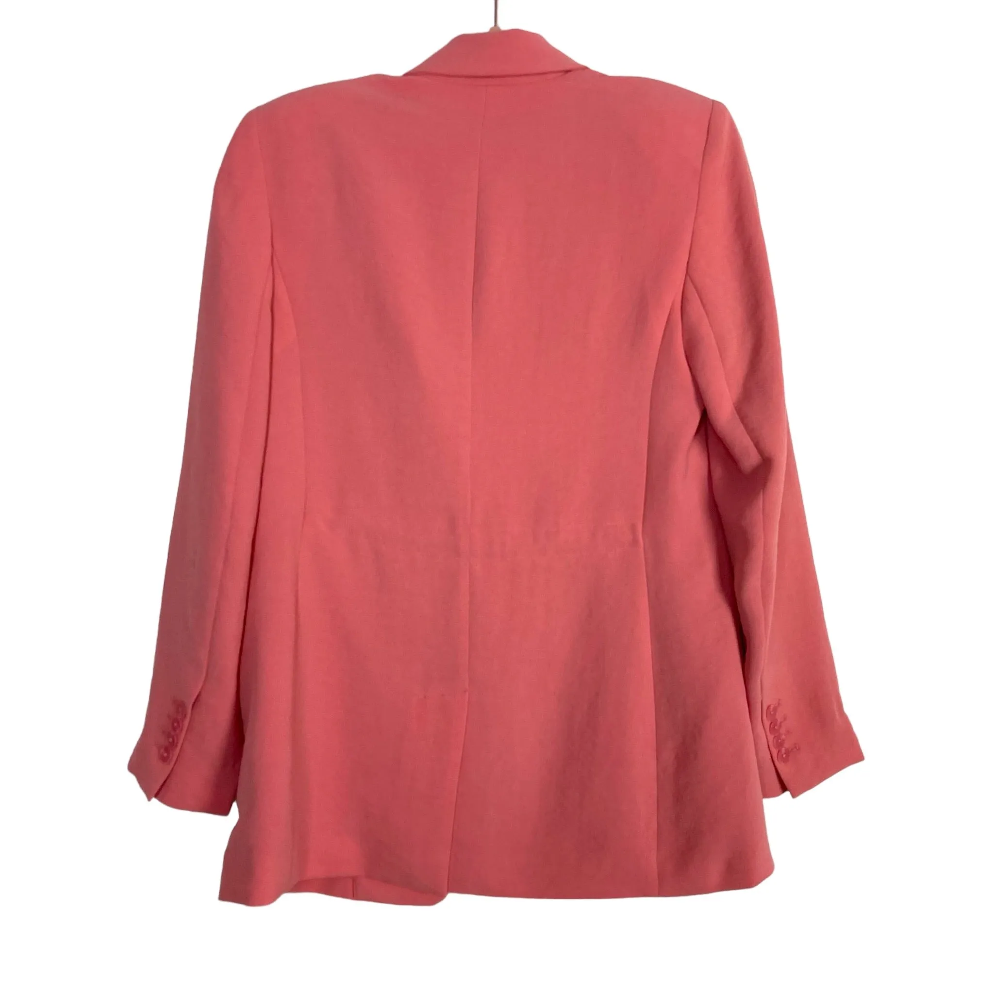 Express Pink with Shoulder Pads Blazer- Size S