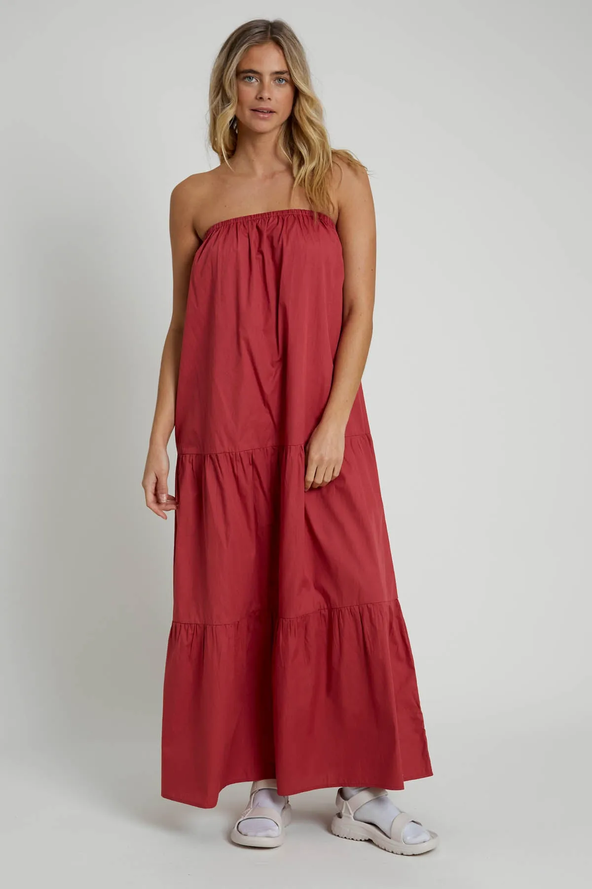 FIDIRI BANDEAU MAXI DRESS