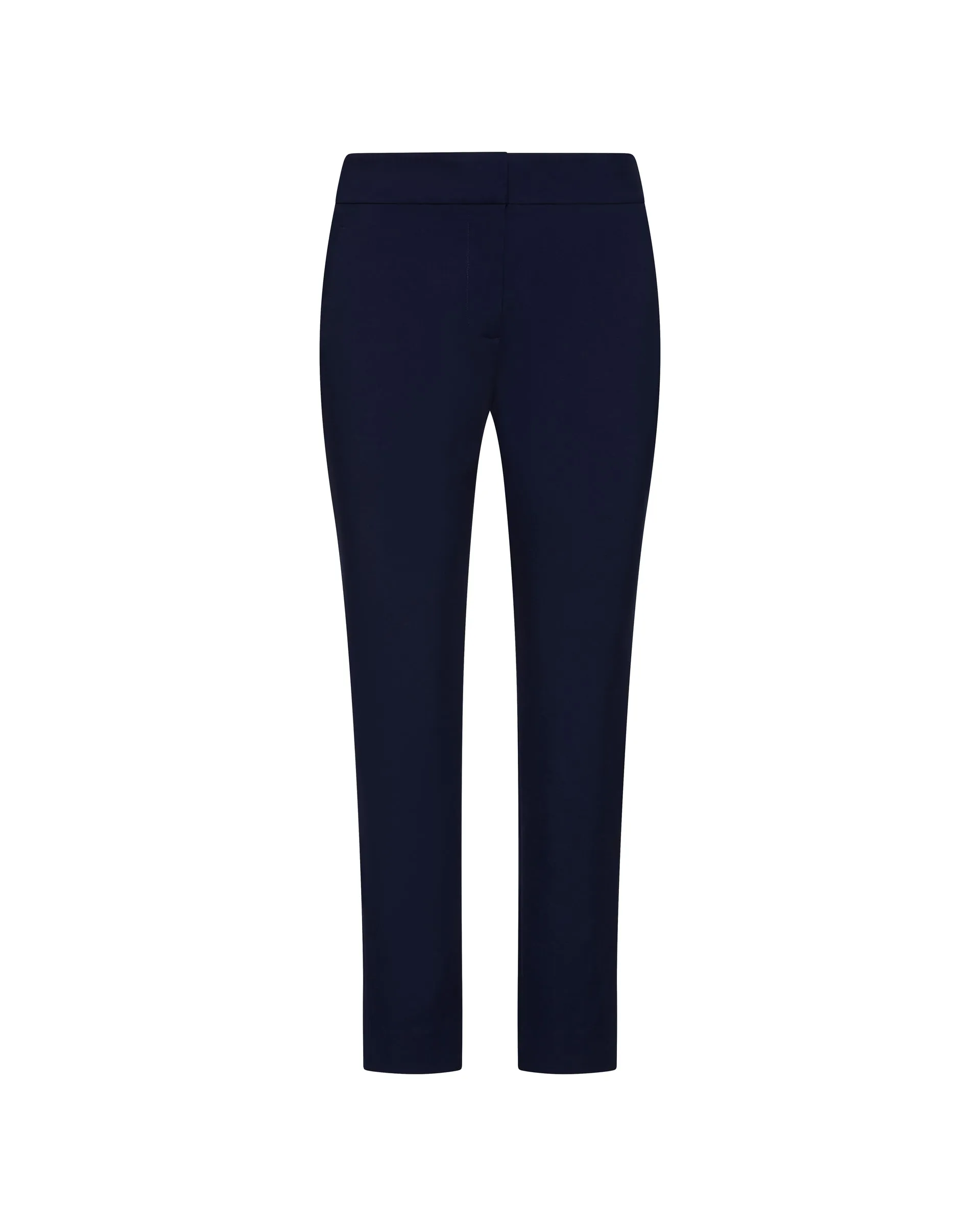 Flex Waist Trouser in Performance Cotton | Navy