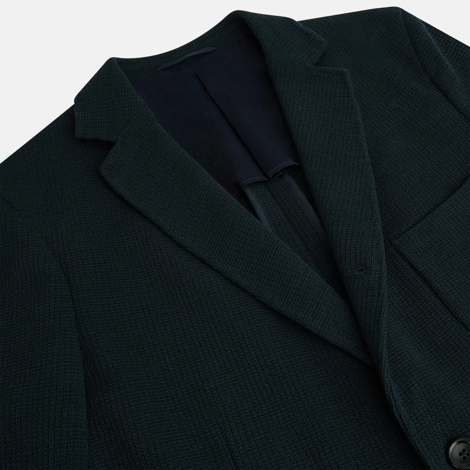 Forest Green KNITTED CAMBRIDGE BLAZER