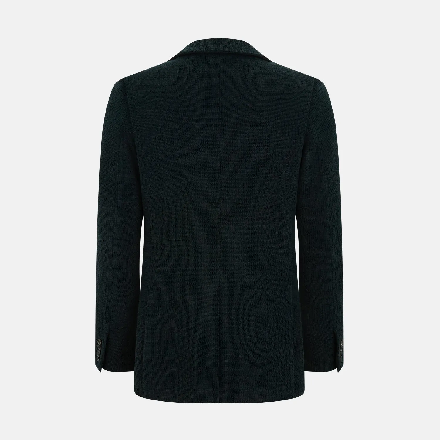 Forest Green KNITTED CAMBRIDGE BLAZER