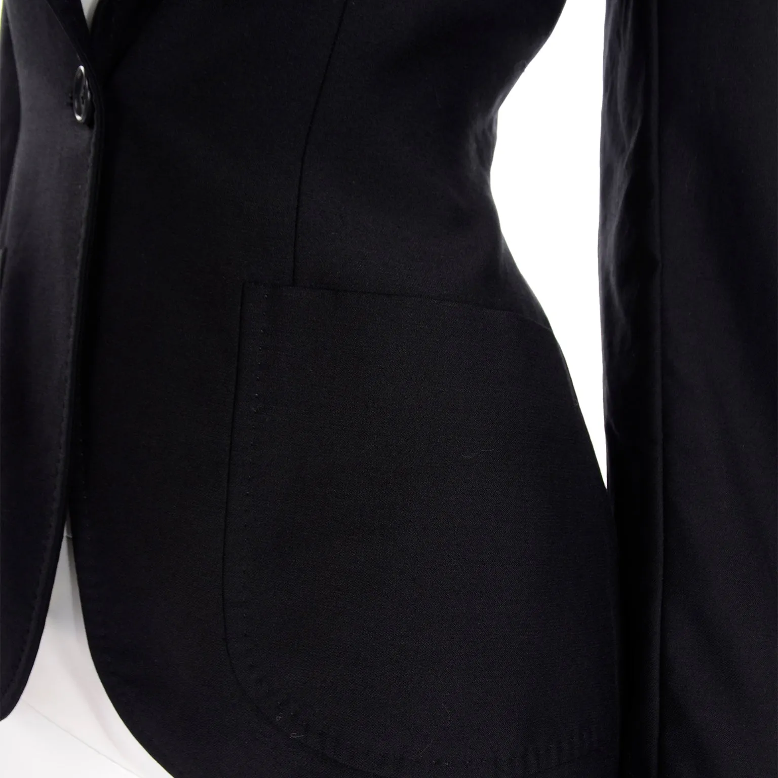 F/W 2000 Alexander McQueen Black Blazer Jacket